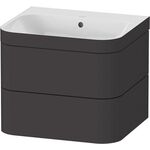 Duravit WTU HAPPY D.2 PLUS 575x490mm m UB o HL graphit supermatt