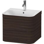 Duravit WTU HAPPY D.2 PLUS 575x490mm m UB e HL nussbaum gebürstet