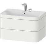 Duravit WTU HAPPY D.2 PLUS 775x490mm m UB 2 HL weiß seidenmatt