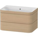 Duravit WTU HAPPY D.2 PLUS 775x490mm m UB o HL mediterrane eiche