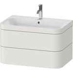Duravit WTU HAPPY D.2 PLUS 775x490mm m UB e HL No weiß seidenmatt
