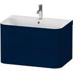 Duravit WTU HAPPY D.2 PLUS 775x490mm m UB e HL nachtblau seidenmatt