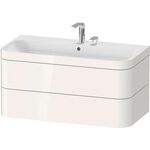 Duravit WTU HAPPY D.2 PLUS 975x490mm m UB 2 HL weiß hochglanz