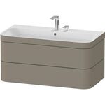 Duravit WTU HAPPY D.2 PLUS 975x490mm m UB 2 HL steingrau seidenmatt