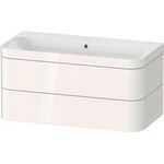 Duravit WTU HAPPY D.2 PLUS 975x490mm m UB o Hahnloch weiß hochglanz