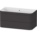 Duravit WTU HAPPY D.2 PLUS 975x490mm m UB o HL graphit supermatt