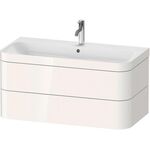 Duravit WTU HAPPY D.2 PLUS 975x490mm m UB e Hahnloch weiß hochglanz