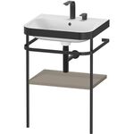 Duravit WTU HAPPY D.2 PLUS 575x490mm m Metallkon 2 HL Steingr sdm