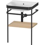 Duravit WTU HAPPY D.2 PLUS 575x490mm m Metallkon o HL medi eiche