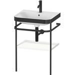 Duravit WTU HAPPY D.2 PLUS 575x490mm m Metallkon e HL we seidenmatt