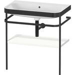 Duravit WTU HAPPY D.2 PLUS 775x490mm m Metallkon o HL we seidenmatt