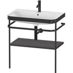 Duravit WTU HAPPY D.2 PLUS 775x490mm m Metallkon e HL gra supermatt