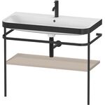 Duravit WTU HAPPY D.2 PLUS 975x490mm m Metallkon e HL ta seidenmatt