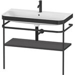 Duravit WTU HAPPY D.2 PLUS 975x490mm m Metallkon e HL gra supermatt