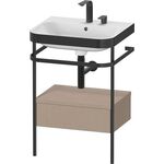 Duravit WTU HAPPY D.2 PLUS 575x490mm m Metallkon 2 HL leinen