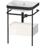 Duravit WTU HAPPY D.2 PLUS 575x490mm m Metallkon o HL we hochglanz