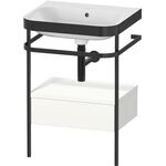 Duravit WTU HAPPY D.2 PLUS 575x490mm m Metallkon o HL we seidenmatt