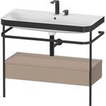 Duravit WTU HAPPY D.2 PLUS 975x490mm m Metallkon 2 HL leinen