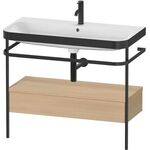 Duravit WTU HAPPY D.2 PLUS 975x490mm m Metallkon e HL medi eiche