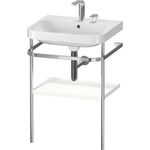 Duravit WTU HAPPY D.2 PLUS 575x490mm m Metallkon 2 HL we seidenmatt