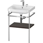 Duravit WTU HAPPY D.2 PLUS 575x490mm m Metallkon 2 HL NB gebürstet