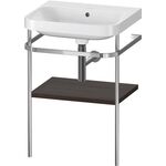 Duravit WTU HAPPY D.2 PLUS 575x490mm m Metallkon o HL NB gebürstet