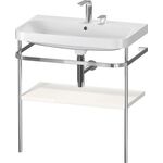 Duravit WTU HAPPY D.2 PLUS 775x490mm m Metallkon 2 HL we hochglanz