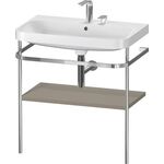 Duravit WTU HAPPY D.2 PLUS 775x490mm m Metallkon 2 HL Steingr sdm