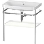 Duravit WTU HAPPY D.2 PLUS 775x490mm m Metallkon o HL we seidenmatt