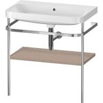 Duravit WTU HAPPY D.2 PLUS 775x490mm m Metallkon o Hahnloch leinen
