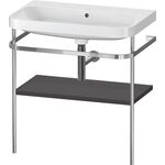 Duravit WTU HAPPY D.2 PLUS 775x490mm m Metallkon o HL gra supermatt