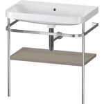 Duravit WTU HAPPY D.2 PLUS 775x490mm m Metallkon o HL Steingr sdm