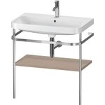 Duravit WTU HAPPY D.2 PLUS 775x490mm m Metallkon e Hahnloch leinen