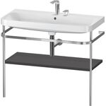 Duravit WTU HAPPY D.2 PLUS 975x490mm m Metallkon 2 HL gra supermatt