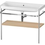 Duravit WTU HAPPY D.2 PLUS 975x490mm m Metallkon o HL medi eiche