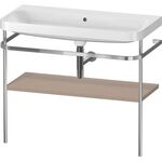 Duravit WTU HAPPY D.2 PLUS 975x490mm m Metallkon o Hahnloch leinen