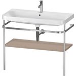 Duravit WTU HAPPY D.2 PLUS 975x490mm m Metallkon e Hahnloch leinen