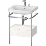 Duravit WTU HAPPY D.2 PLUS 575x490mm m Metallkon 2 HL we hochglanz