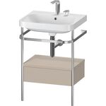 Duravit WTU HAPPY D.2 PLUS 575x490mm m Metallkon 2 HL ta seidenmatt