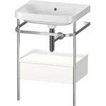 Duravit WTU HAPPY D.2 PLUS 575x490mm m Metallkon o HL we seidenmatt