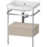 Duravit WTU HAPPY D.2 PLUS 575x490mm m Metallkon o HL ta seidenmatt