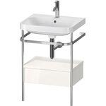 Duravit WTU HAPPY D.2 PLUS 575x490mm m Metallkon e HL we hochglanz