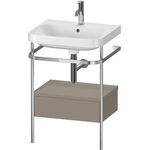 Duravit WTU HAPPY D.2 PLUS 575x490mm m Metallkon e HL Steingr sdm