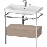 Duravit WTU HAPPY D.2 PLUS 775x490mm m Metallkon 2 HL leinen
