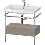 Duravit WTU HAPPY D.2 PLUS 775x490mm m Metallkon 2 HL Steingr sdm