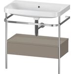 Duravit WTU HAPPY D.2 PLUS 775x490mm m Metallkon o HL Steingr sdm