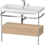 Duravit WTU HAPPY D.2 PLUS 975x490mm m Metallkon 2 HL medi eiche