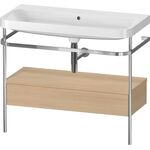 Duravit WTU HAPPY D.2 PLUS 975x490mm m Metallkon o HL medi eiche