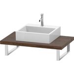 Duravit Konsole DURASTYLE 45mm St. 1 Auss 550 nussbaum dunkel