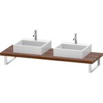 Duravit Konsole DURASTYLE 45mm St. 2 Ausschn. 550 nussbaum natur